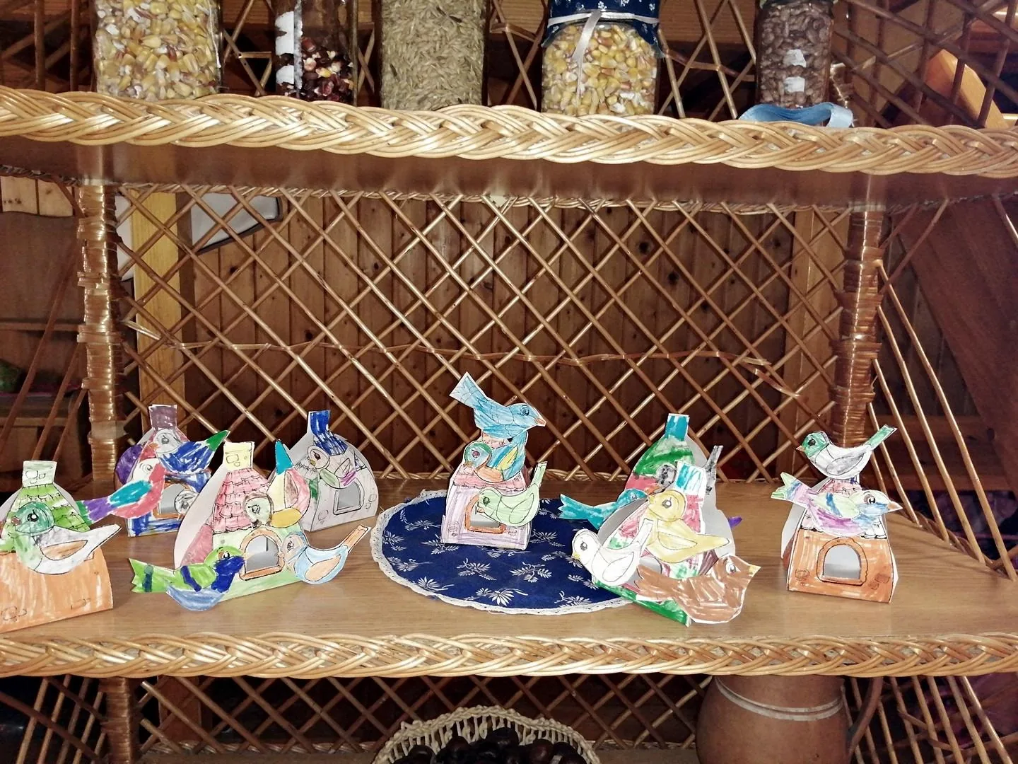 Madarak etetése télen