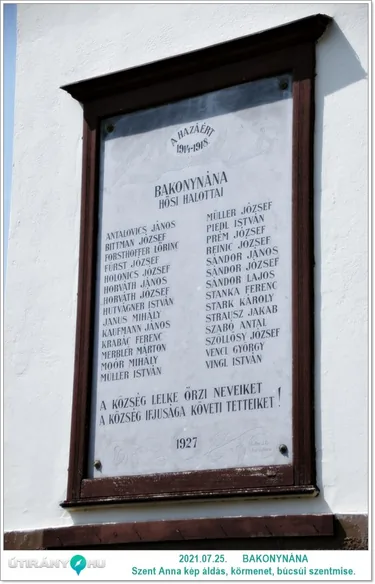 Körmenet és Búcsú