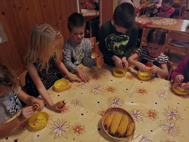 Óvodai pillanatképek - Terméshét az óvodában