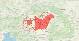 Tűzgyújtási tilalom térkép borítóképe