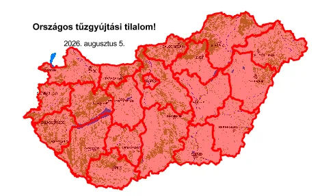 ' Tűzgyújtási tilalom' cikk borítóképe