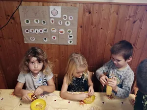 Óvodai pillanatképek - Terméshét az óvodában