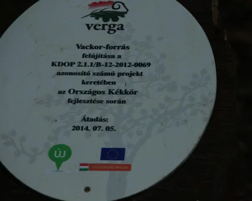 'Vackor-forrás' cikk borítóképe