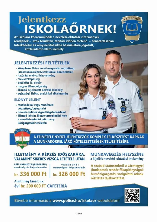 'Jelentkezz ISKOLAŐRNEK!' cikk borítóképe