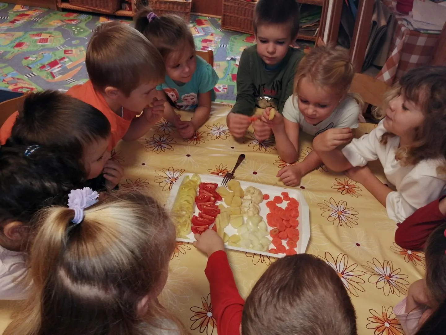 Zöldséghét az óvodában