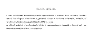 2019 Március 15. –t ünnepeltük